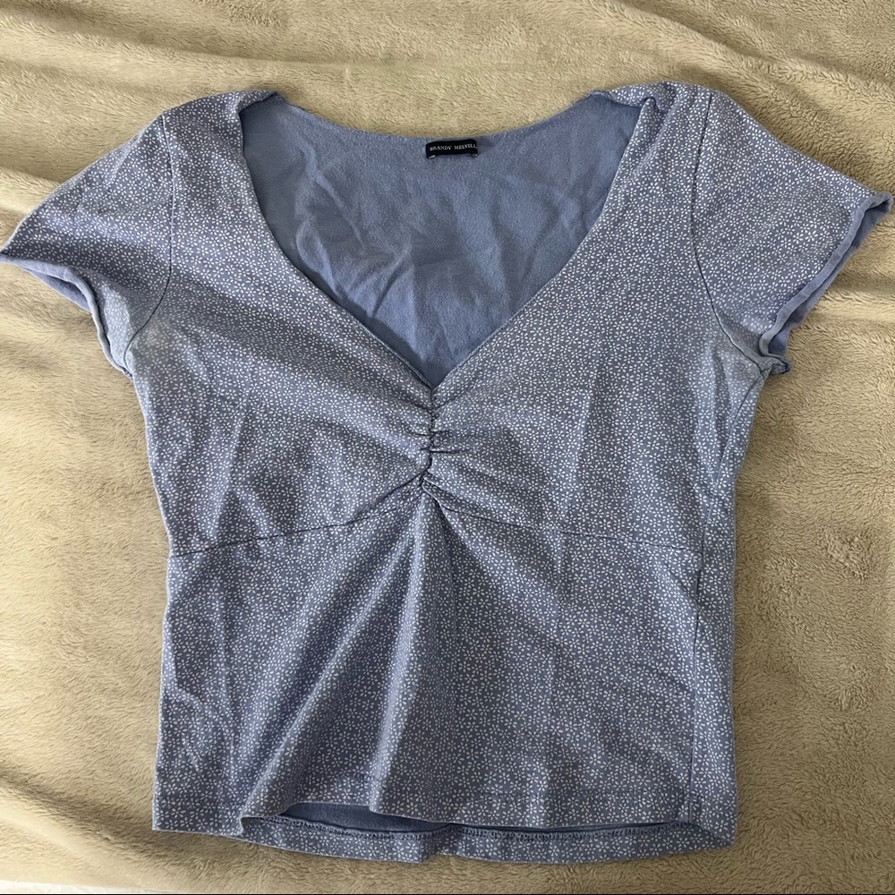 Brandy Melville Gina Cinched T-Shirt